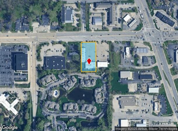  3653 W 86Th St, Indianapolis, IN Parcel Map