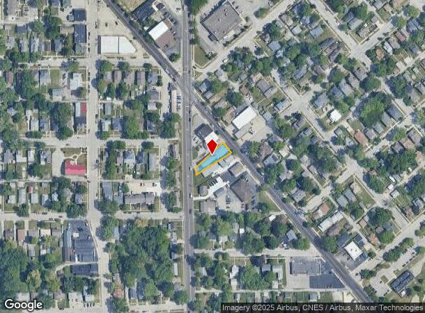  203 S 18Th St, Lafayette, IN Parcel Map