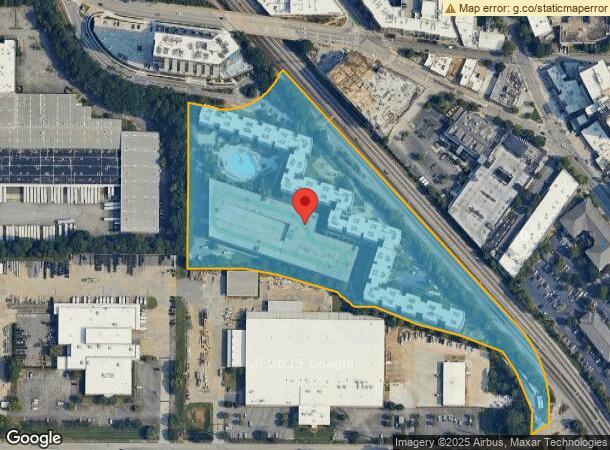  800 W Marietta St Nw, Atlanta, GA Parcel Map