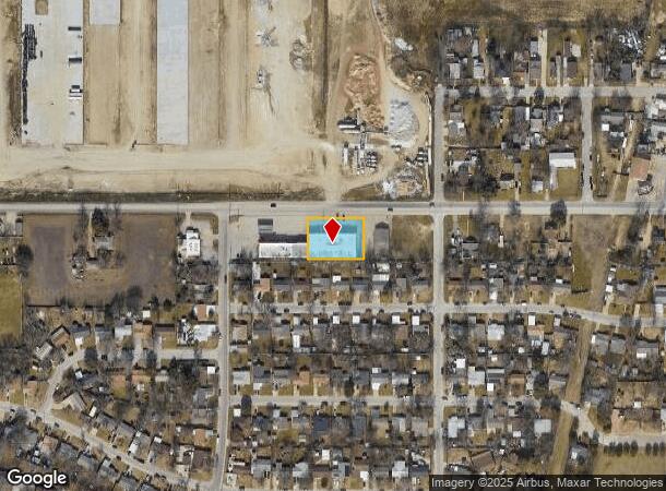  813 W Enon Ave, Fort Worth, TX Parcel Map