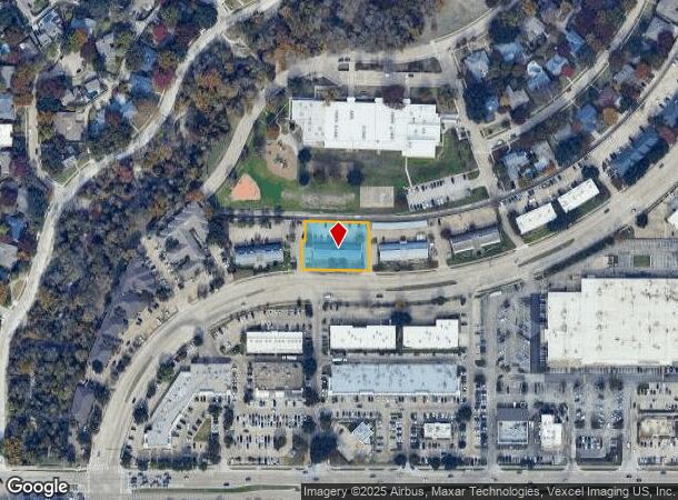 2077 N Collins Blvd, Richardson, TX Parcel Map