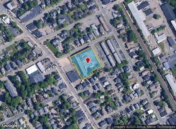  13 Emerson Ave, Brockton, MA Parcel Map