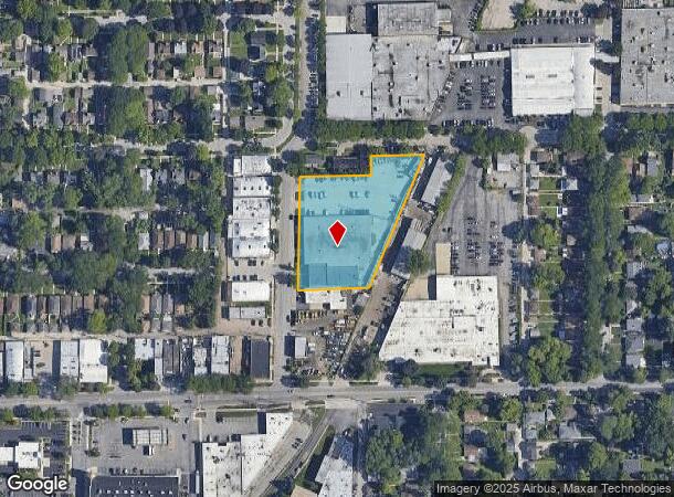 921 Pitner Ave, Evanston, IL Parcel Map