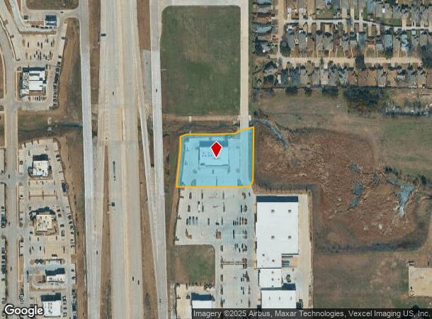 3142 S Highway 161, Grand Prairie, TX Parcel Map