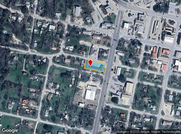 401 N Railroad Ave, Hico, TX Parcel Map