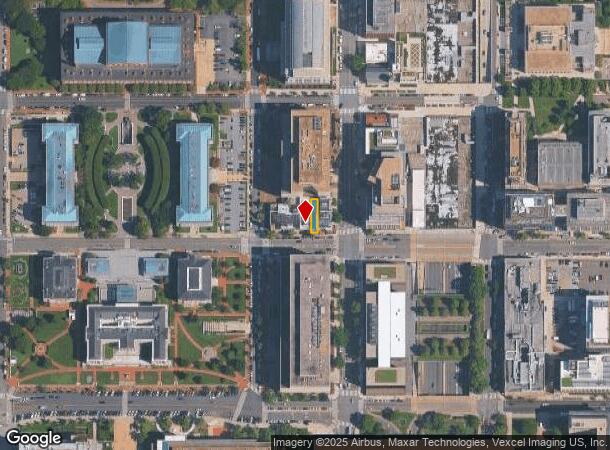  305 E St Nw, Washington, DC Parcel Map