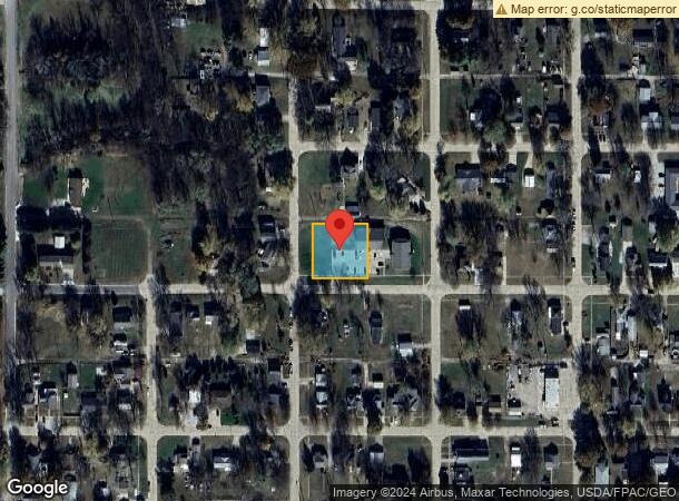  1308 9Th St, Auburn, NE Parcel Map