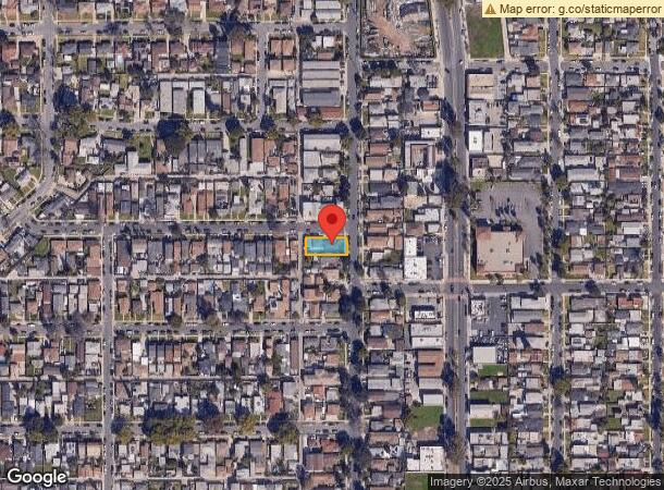  486 E Adair St, Long Beach, CA Parcel Map