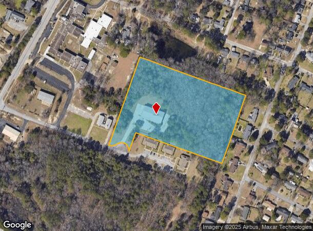 1006 Hafley Ct, Cayce, SC Parcel Map