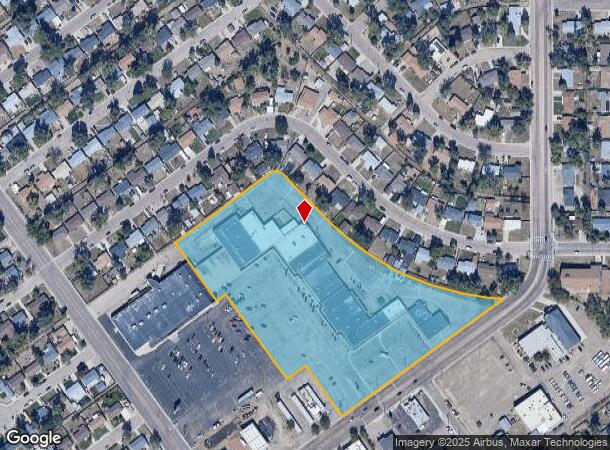314 Main St, Colorado Springs, CO Parcel Map