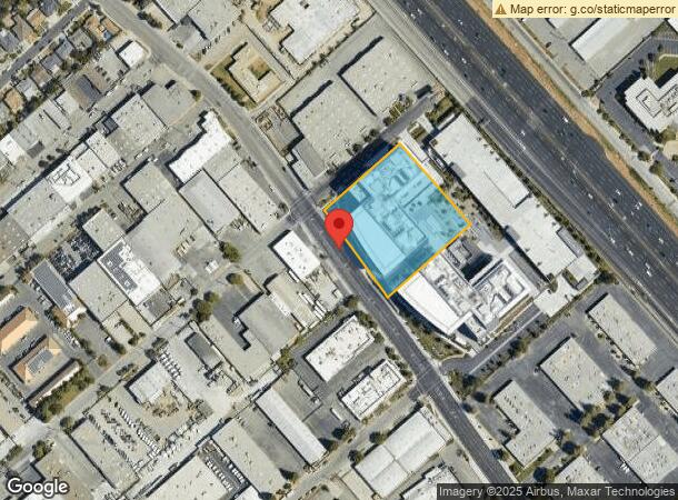  825 Industrial Rd, San Carlos, CA Parcel Map