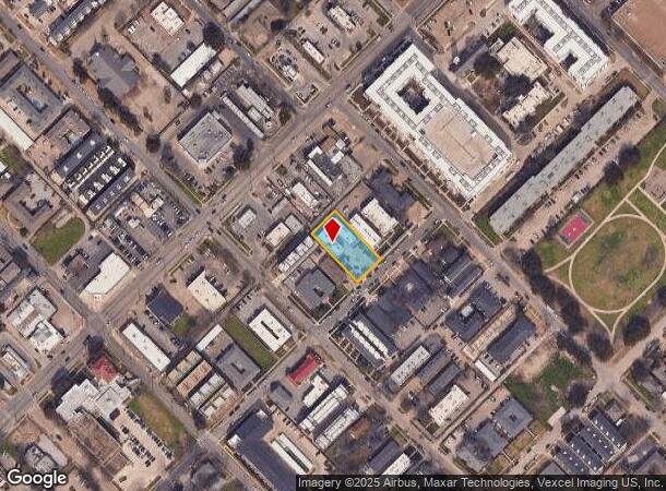 5015 San Jacinto St, Dallas, TX Parcel Map