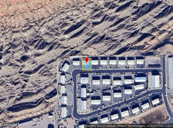  1385 E Hillcrest Dr, Washington, UT Parcel Map