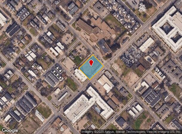  4467 N Ross Ave, Dallas, TX Parcel Map