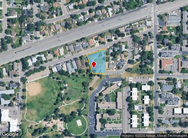  5427 Dover St, Arvada, CO Parcel Map