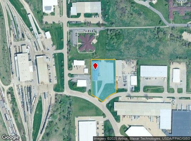 3225 12Th St Sw, Cedar Rapids, IA Parcel Map