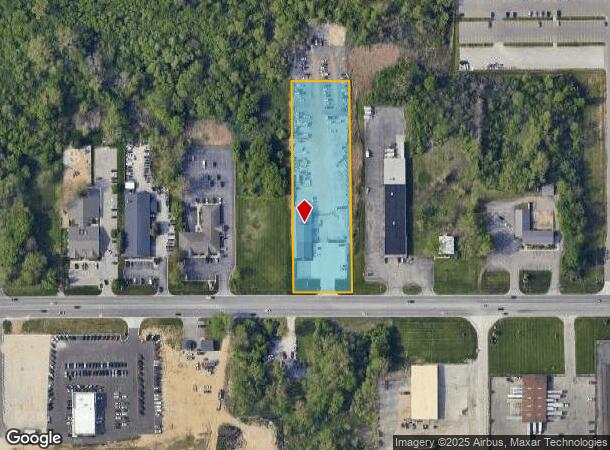  1372 W Hill Rd, Flint, MI Parcel Map