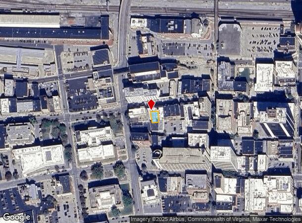 132 Campbell Ave Sw, Roanoke, VA Parcel Map