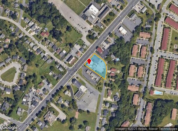 9525 Belair Rd, Nottingham, MD Parcel Map