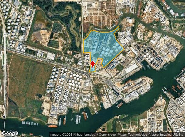  16642 Jacintoport Blvd, Houston, TX Parcel Map