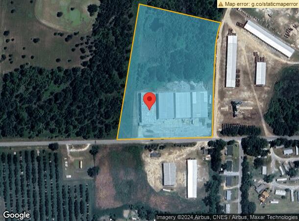  5630 Baggs Ferry Rd, Camilla, GA Parcel Map