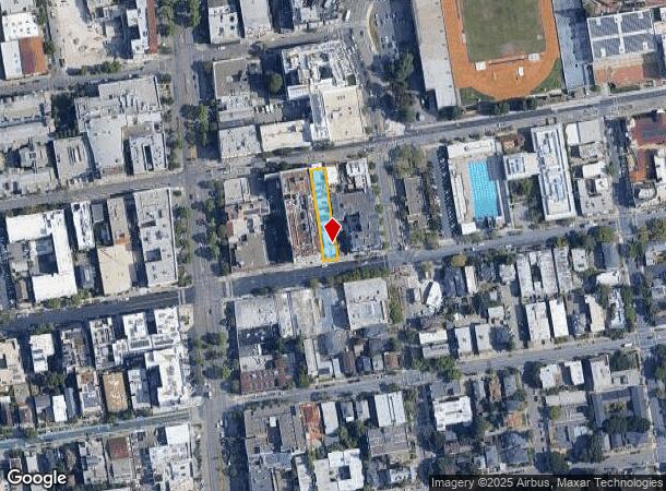  2124 Bancroft Way, Berkeley, CA Parcel Map