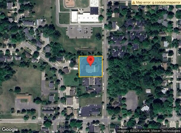  624 S Cedar St, Mason, MI Parcel Map