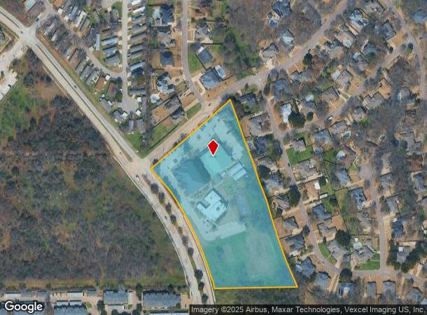  8601 Randol Mill Rd, Fort Worth, TX Parcel Map