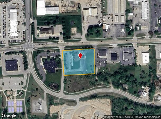 2500 W Main St, Lowell, MI Parcel Map