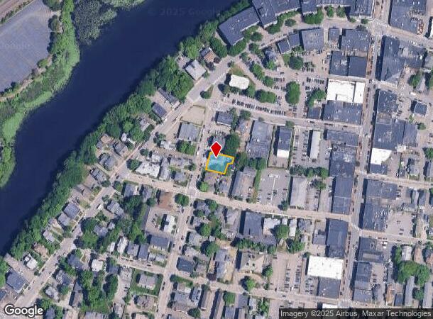  24 Adams St, Waltham, MA Parcel Map