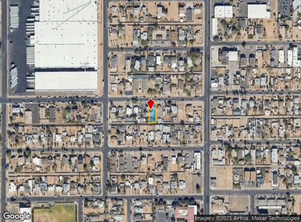  1527 W Fillmore St, Phoenix, AZ Parcel Map