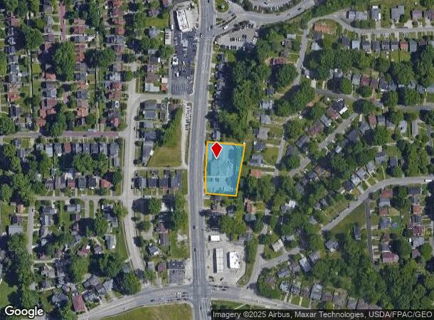 1566 Hal Greer Blvd, Huntington, WV Parcel Map