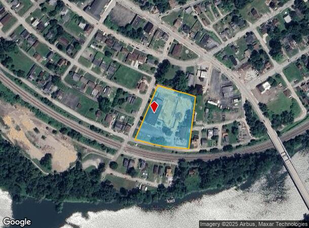 10 Center St, Mckeesport, PA Parcel Map