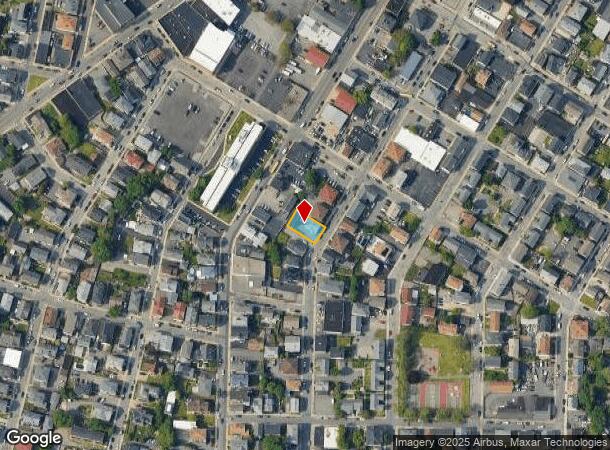 489 3Rd St, Fall River, MA Parcel Map