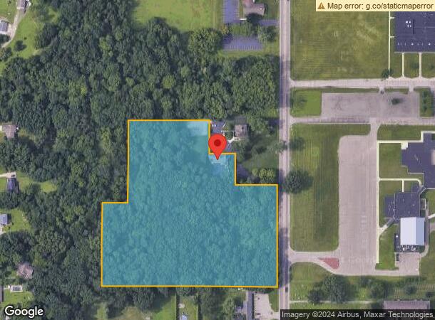  3736 Lansing Ave, Jackson, MI Parcel Map