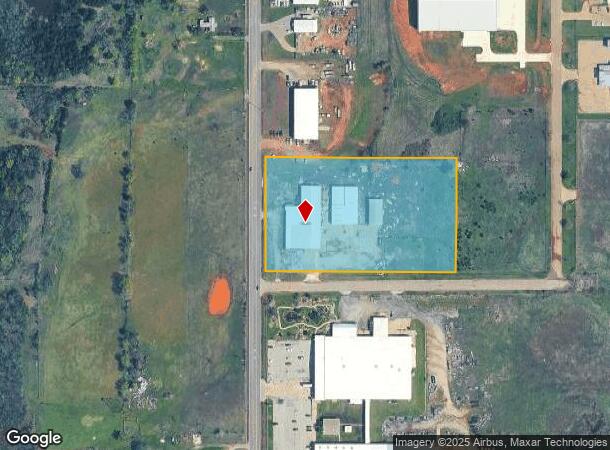 7801 N Kickapoo Ave, Shawnee, OK Parcel Map