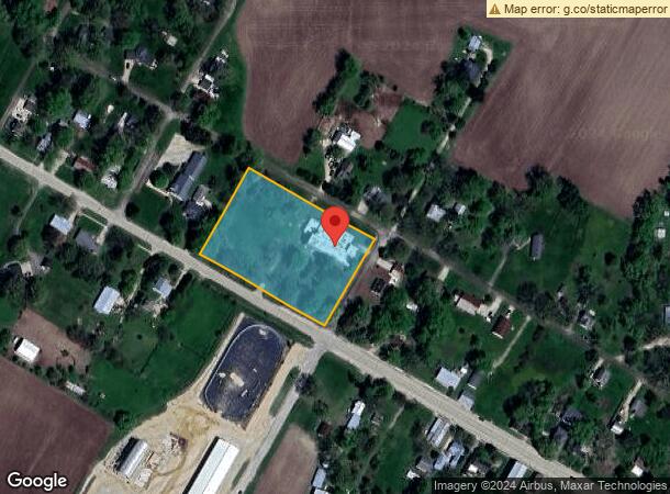  1136 Inlet Rd, Amboy, IL Parcel Map