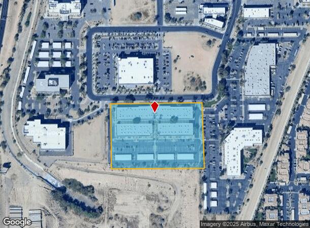  1725 W Greentree Dr, Tempe, AZ Parcel Map