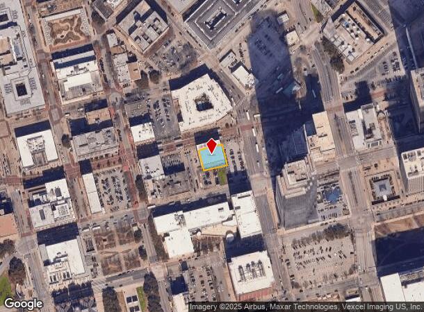 804 Pacific Ave, Dallas, TX Parcel Map