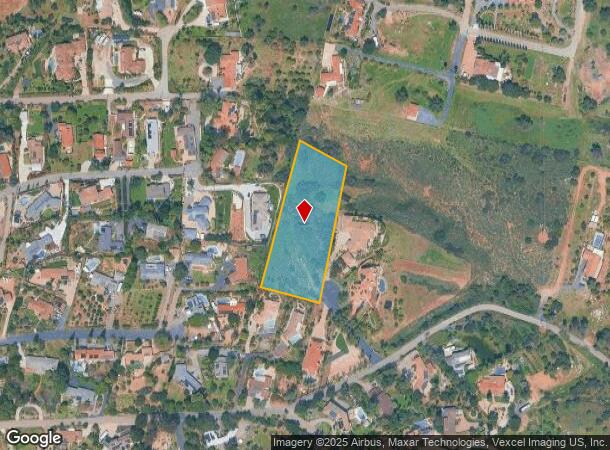  Paseo Del Sol, Escondido, CA Parcel Map