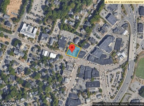  601 High St, Dedham, MA Parcel Map