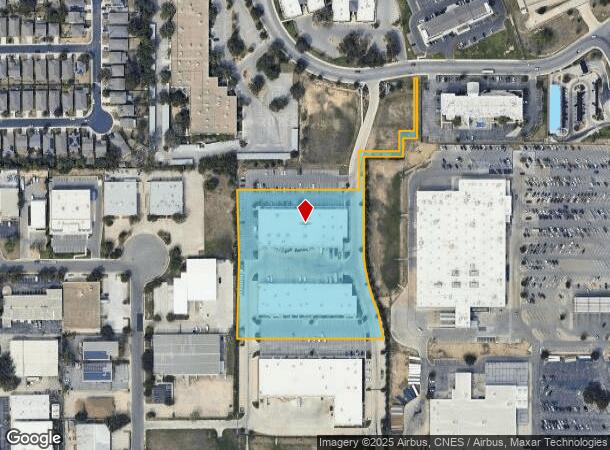 5627 University Hts, San Antonio, TX Parcel Map