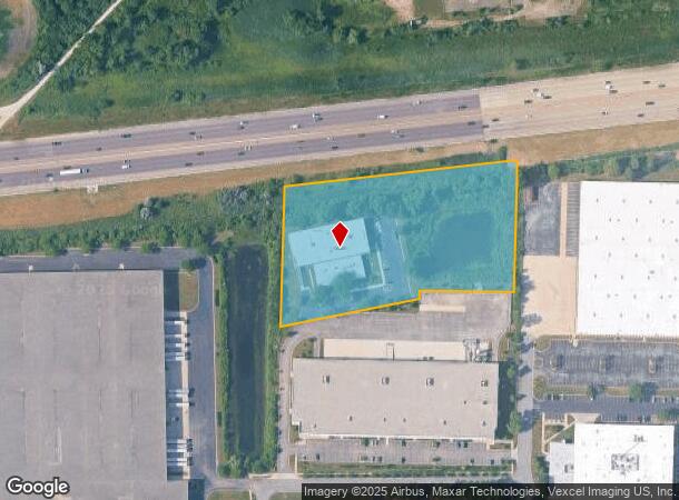 2151 Fisher Dr, Naperville, IL Parcel Map