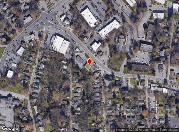  1050 Haywood Rd, Asheville, NC Parcel Map