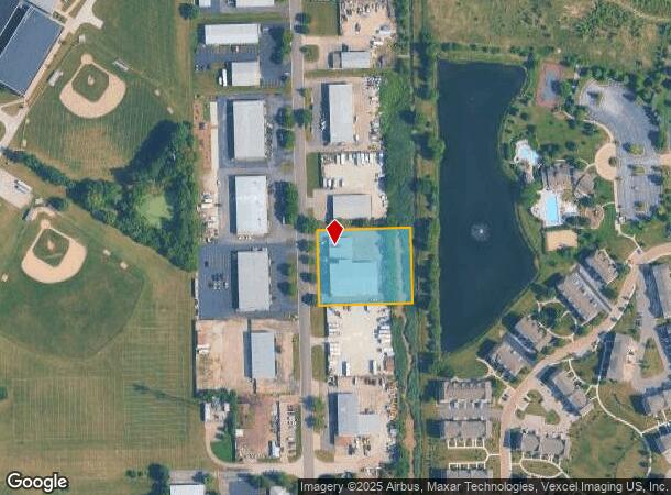 38 Stonehill Rd, Oswego, IL Parcel Map