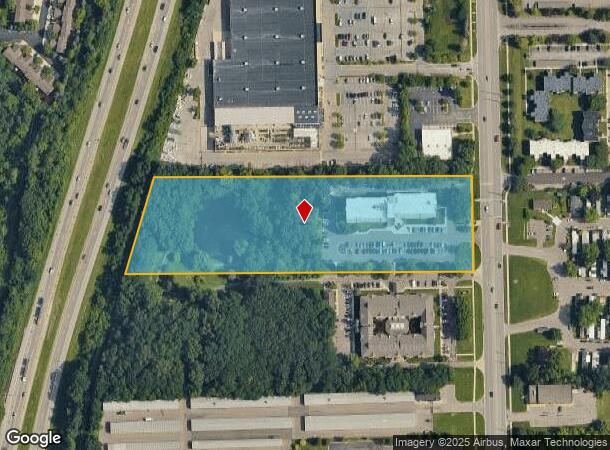 3400 Carpenter Rd, Ypsilanti, MI Parcel Map