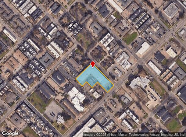  4721 Ross Ave, Dallas, TX Parcel Map