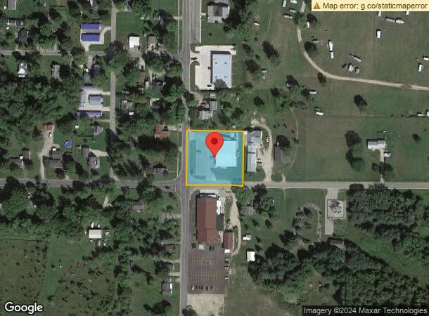  831 S Main St, Crystal, MI Parcel Map