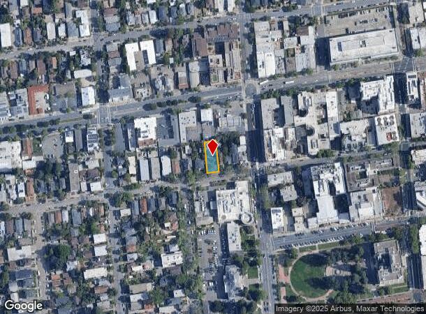  1833 Addison St, Berkeley, CA Parcel Map