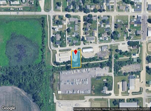 302 W Railway St, Huxley, IA Parcel Map